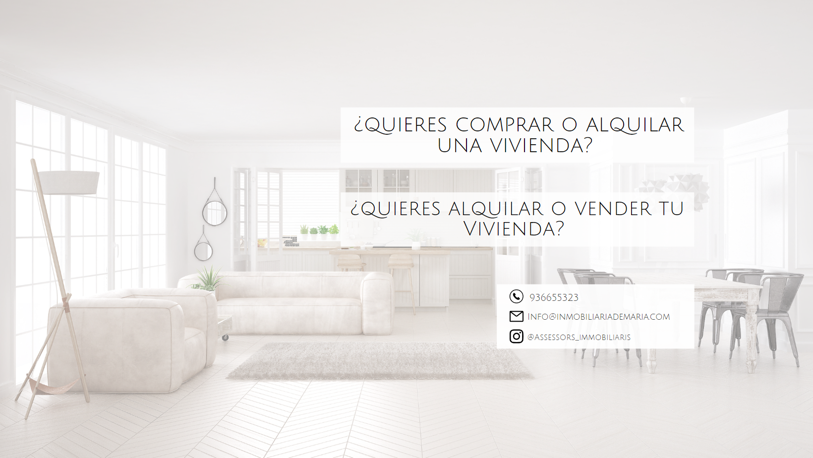 Contacta con nosotros o visítanos en nuestras oficinas . M&M INMOBILIARIA MARIA HERNANDEZ SL en Gava